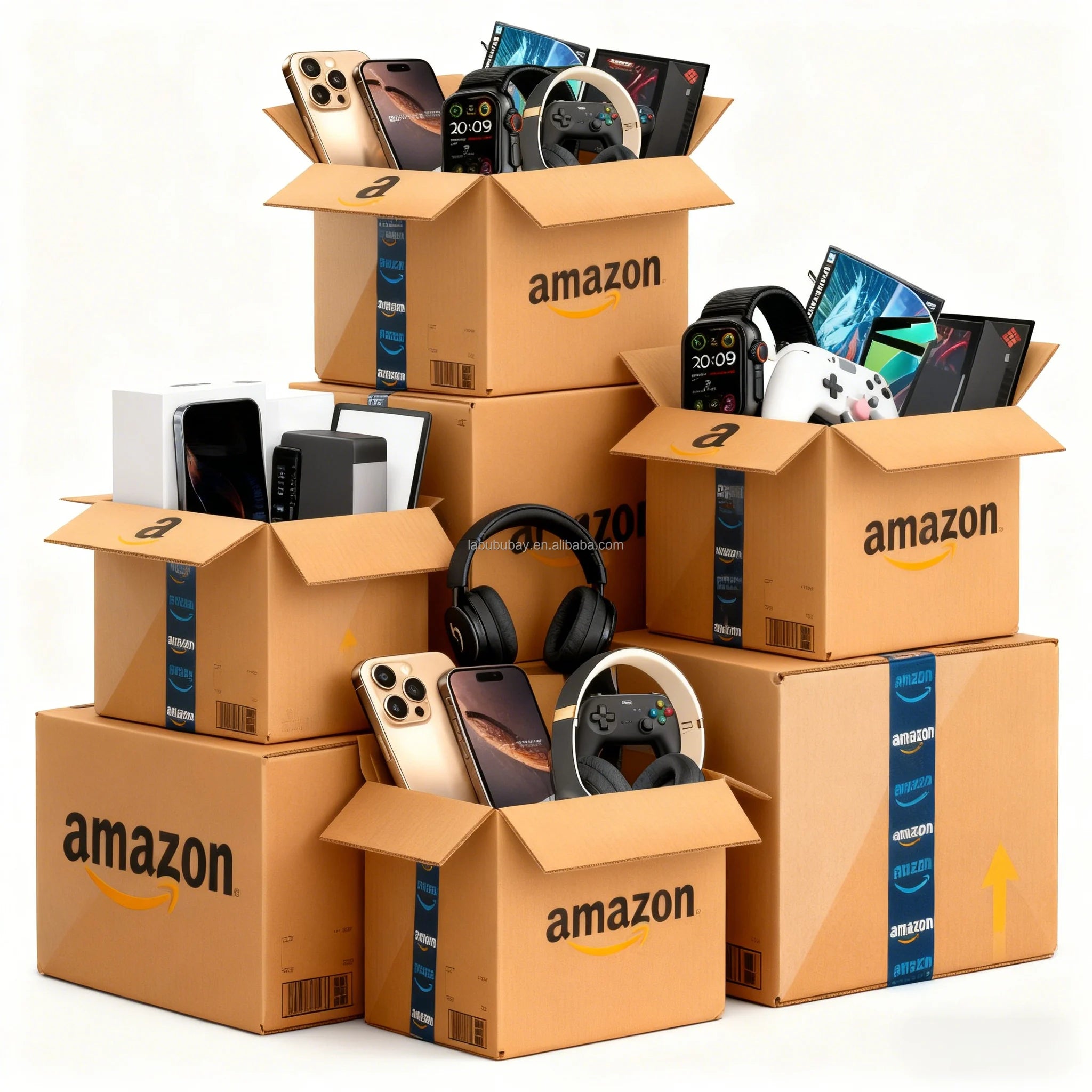 Random Box Electronics, Unclaimed Customer Returns, Pallet for Sale, Buy Cheap, Best Tech,  Free Large Super Mystery Surprise  Box