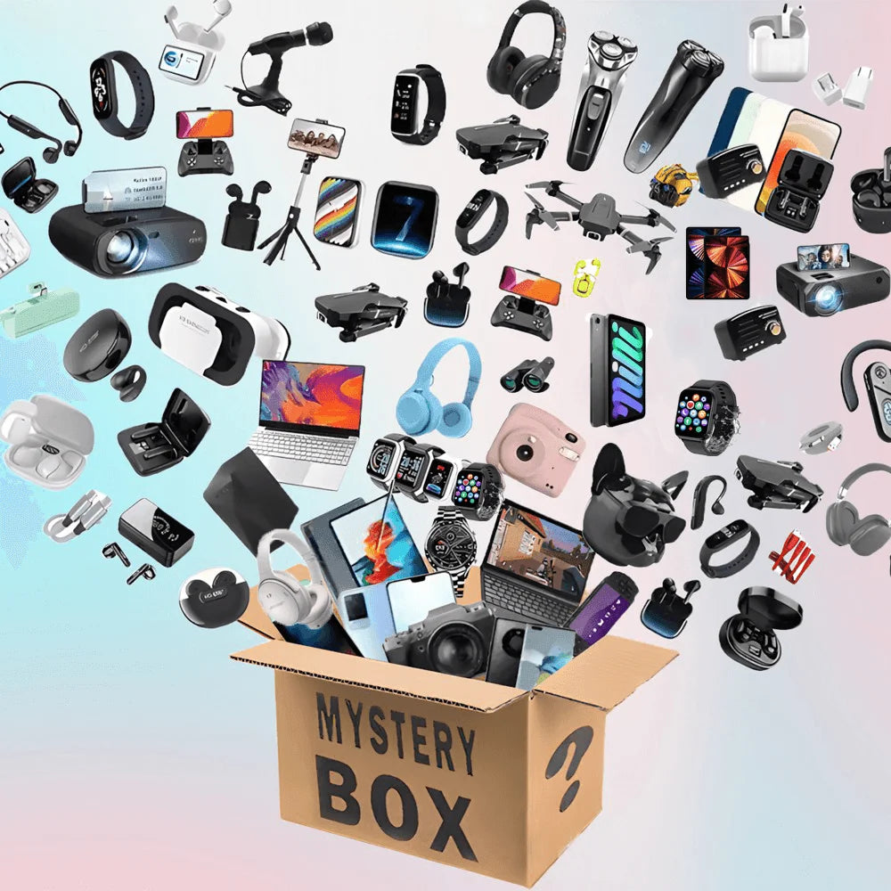 Lucky 3C Electronics Mystery Box Boxes Random Hot Selling Latest Smart Watches New TFT Smart Electronic Gadgets