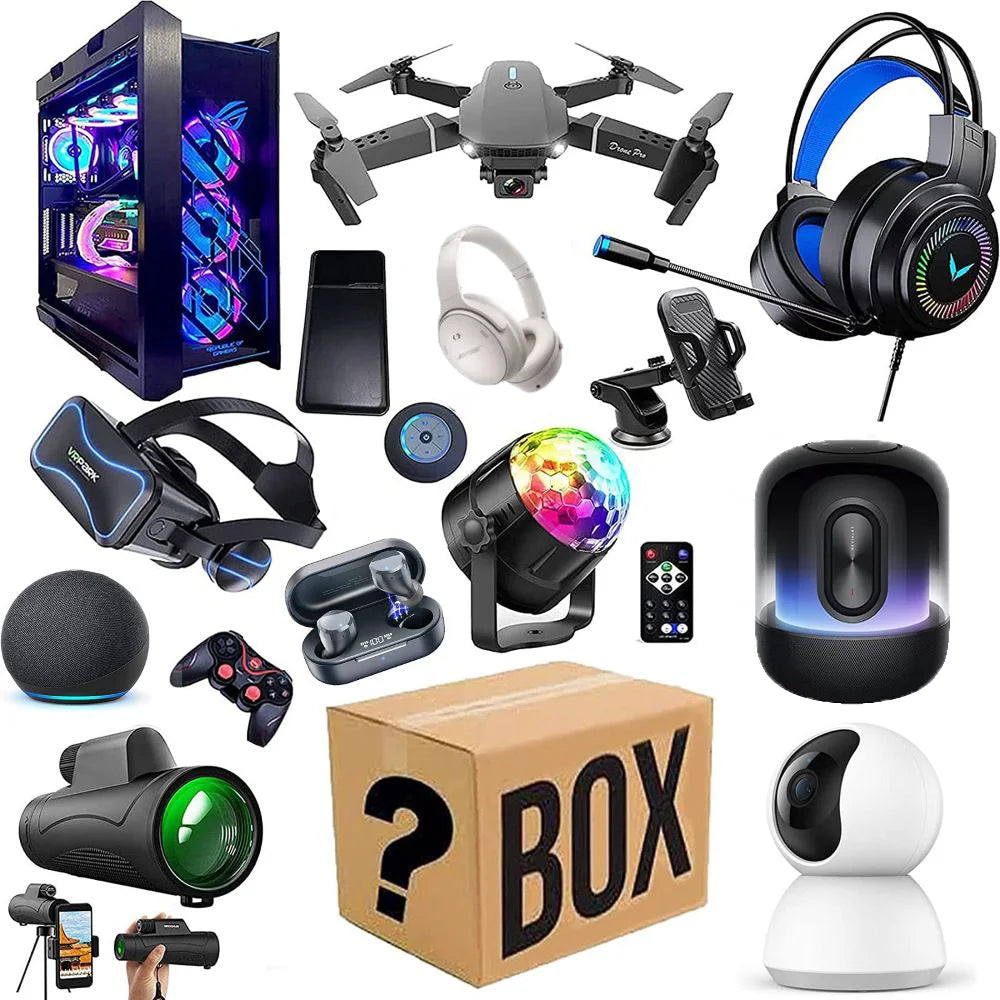 Lucky Electronics Flytech Vintage Mystery Festival Gift Box Random Boxes BT Touchscreen Smart Watch SIM Slot Drop