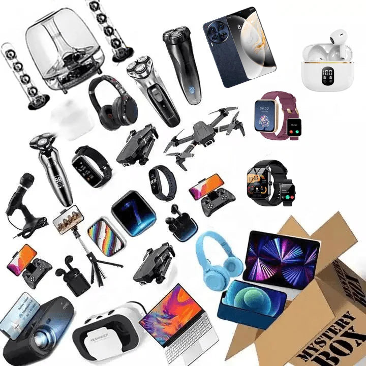 Lucky 3C Electronics Mystery Box Boxes Random Hot Selling Latest Smart Watches New TFT Smart Electronic Gadgets