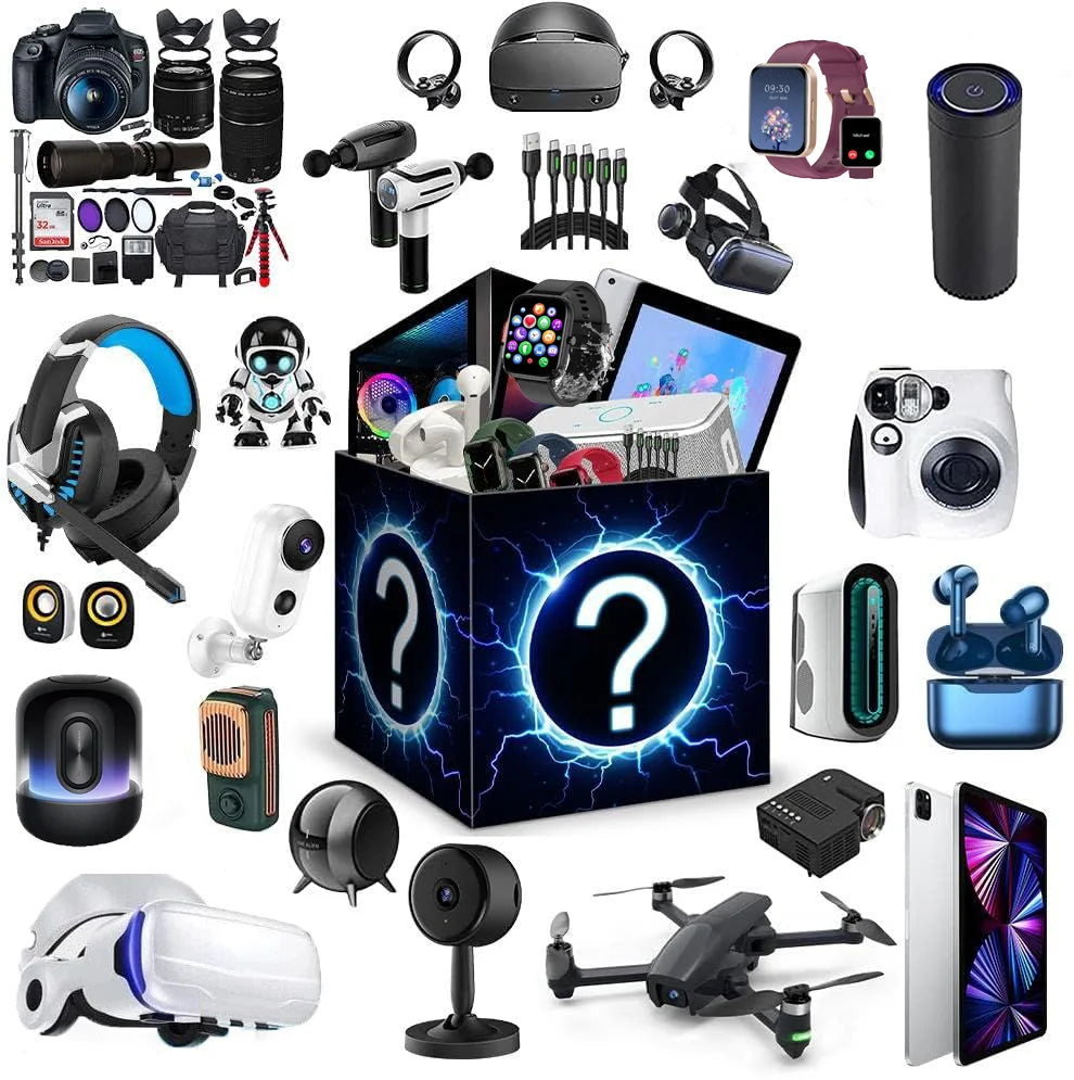 Lucky Electronics Flytech Vintage Mystery Festival Gift Box Random Boxes BT Touchscreen Smart Watch SIM Slot Drop